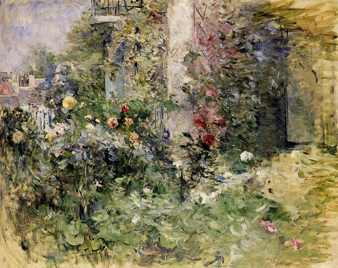 „Der Garten in Bougival“ von Berthe Morisot